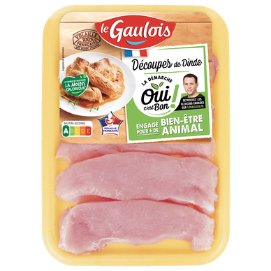 Tranche de filet de dinde, LE GAULOIS, France, 5 pièces