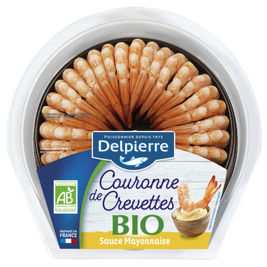 Couronne de crevette sauce mayonnaise, 130g