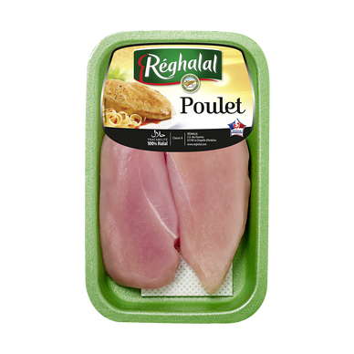 Escalope de poulet, REGHALAL, France, 2 pièces