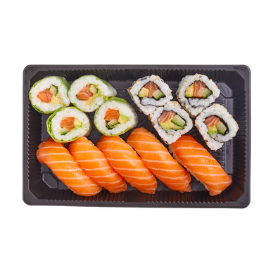MARKET SAUMON SUSHI MARKET-13 PIECES