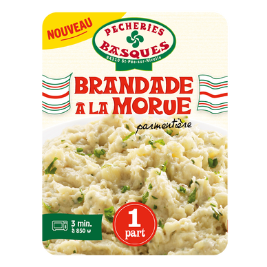 Brandade à la Morue PECHERIES BASQUES 350G