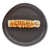 California saumon enroulés d'oignons frits, SUSHI MARKET boite de 6