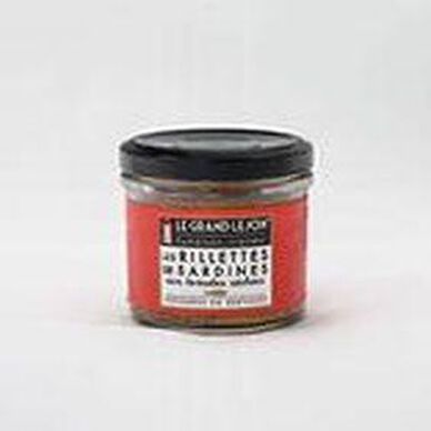 RILLETTES DE SARDINES TOMATES LE GRAND LEJON POT 90G