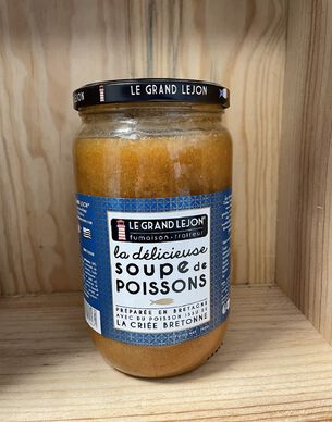 La delicieuse soupe de poissons, LE GRAND LEJON, bocal 740g