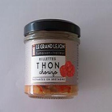 Rillettes de thon au chorizo LE GRAND LEJON bocal 90g