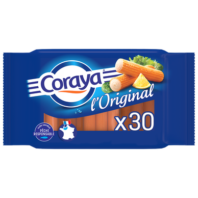 Bâtonnets de surimi L'Original CORAYA x30 - 450g