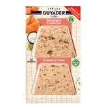 Terrine de saumon fumé GUYADER, 2 tranches, 120g