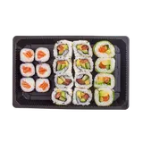 CALIFORNIA SAUMON/MAKI MIXTE SUSHI MARKET-18 PIECES