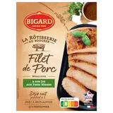 Filet de porc cuit et son jus aux fines herbes, France, 1 pièce, barquette, 400g