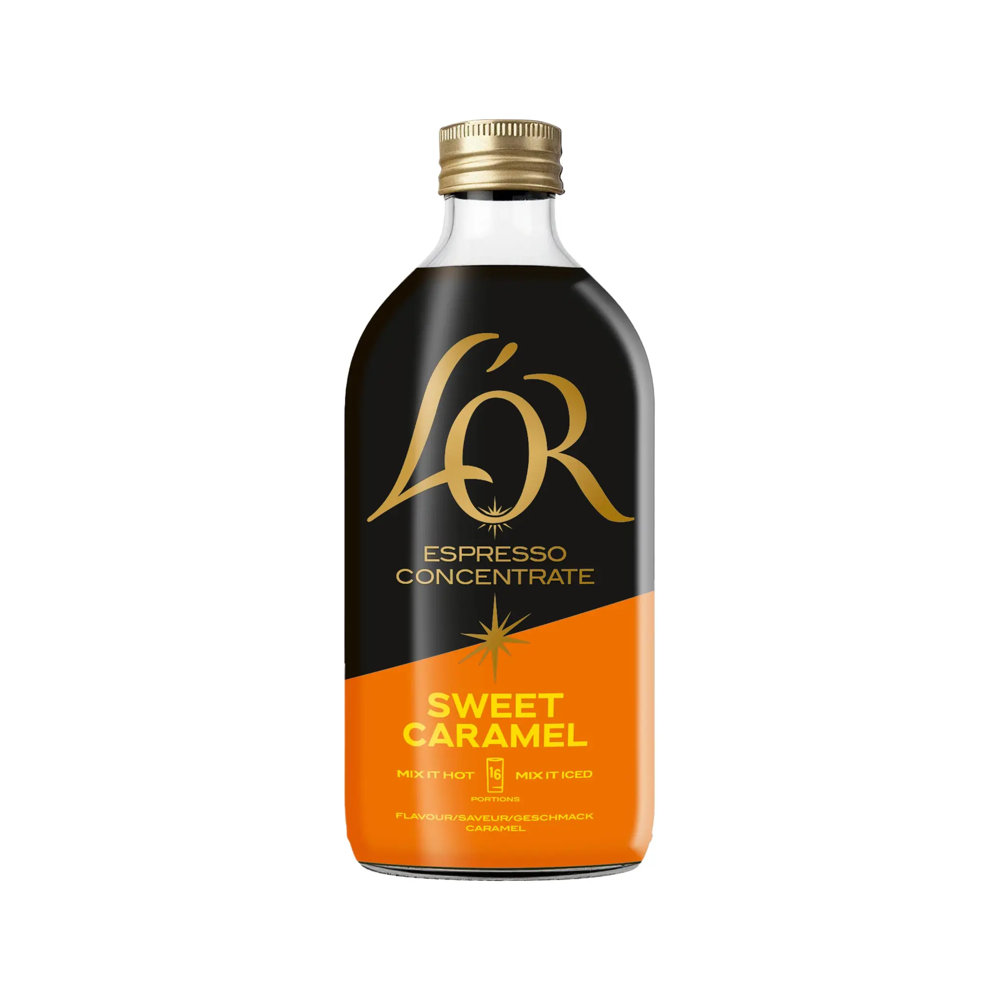 L'OR Espresso concentré saveur caramel à consommer chaud ou froid