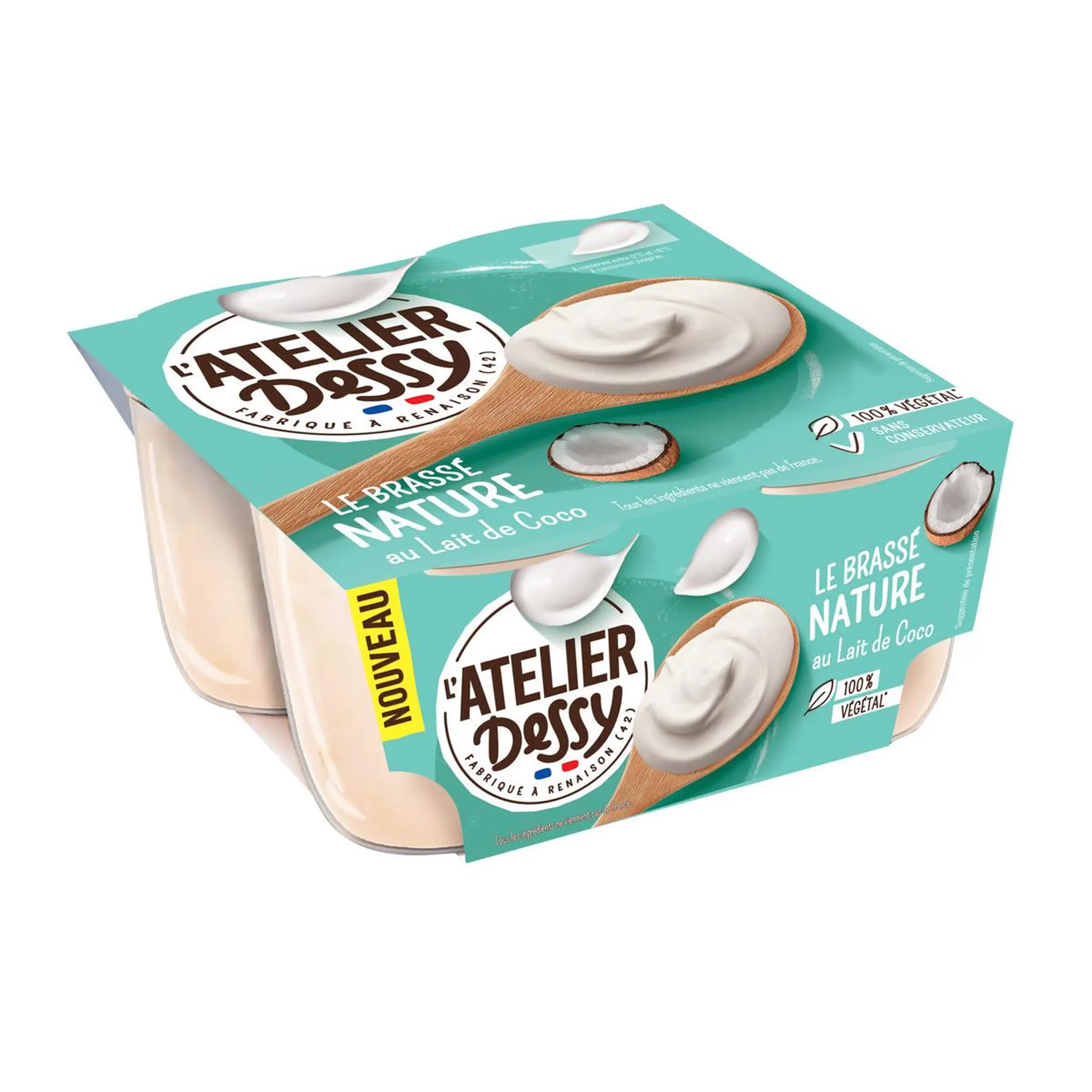 ATELIER DESSY Le brassé au lait de coco nature