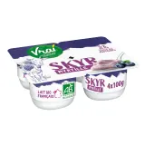 VRAI Skyr à la myrtille 0% bio