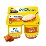 LA LAITIERE Riz au lait sur lit de caramel