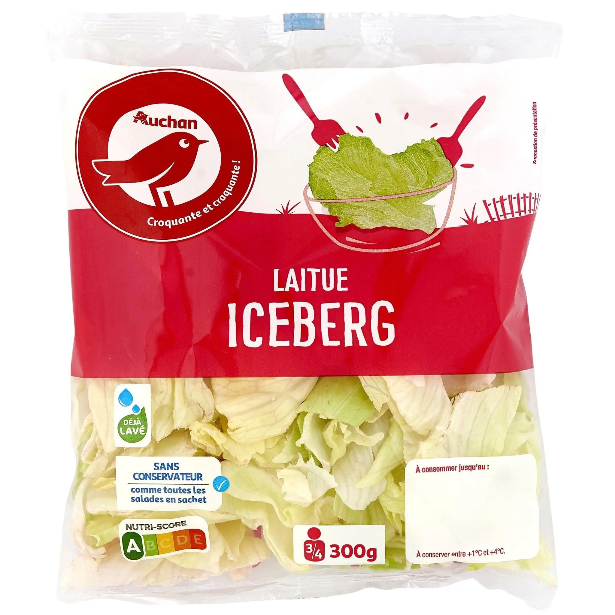AUCHAN Laitue iceberg