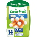 FLEURY MICHON Le cœur frais bâtonnet de surimi MSC au chèvre