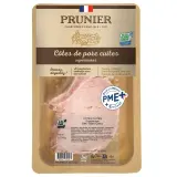 PRUNIER Côtes de porc cuites supérieures Bleu-Blanc-Coeur