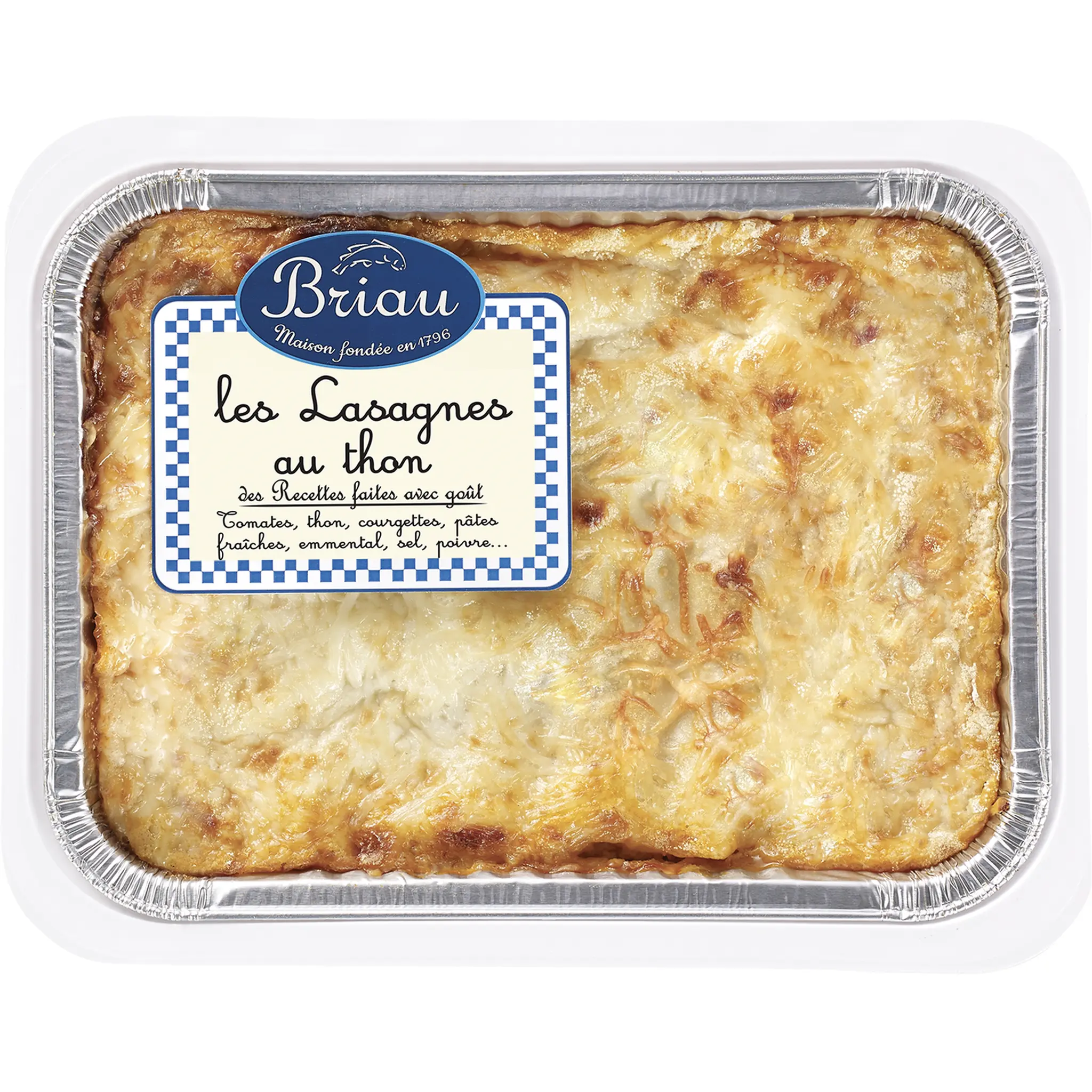 BRIAU Lasagnes au thon