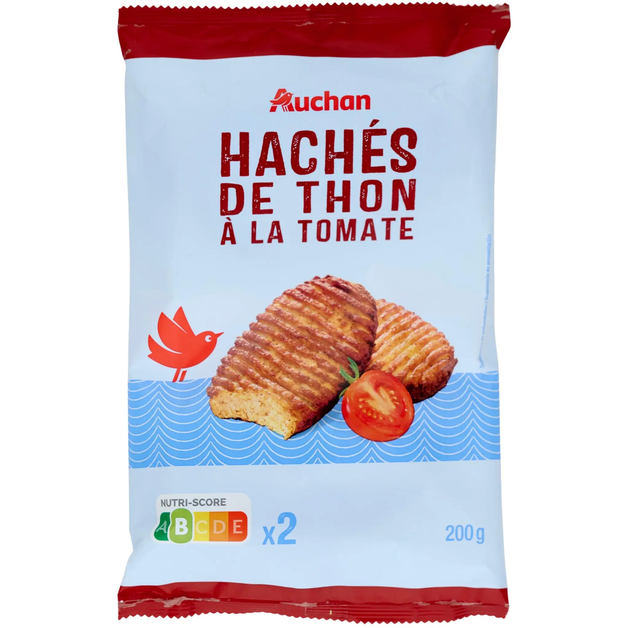 AUCHAN Hachés de thon à la tomate