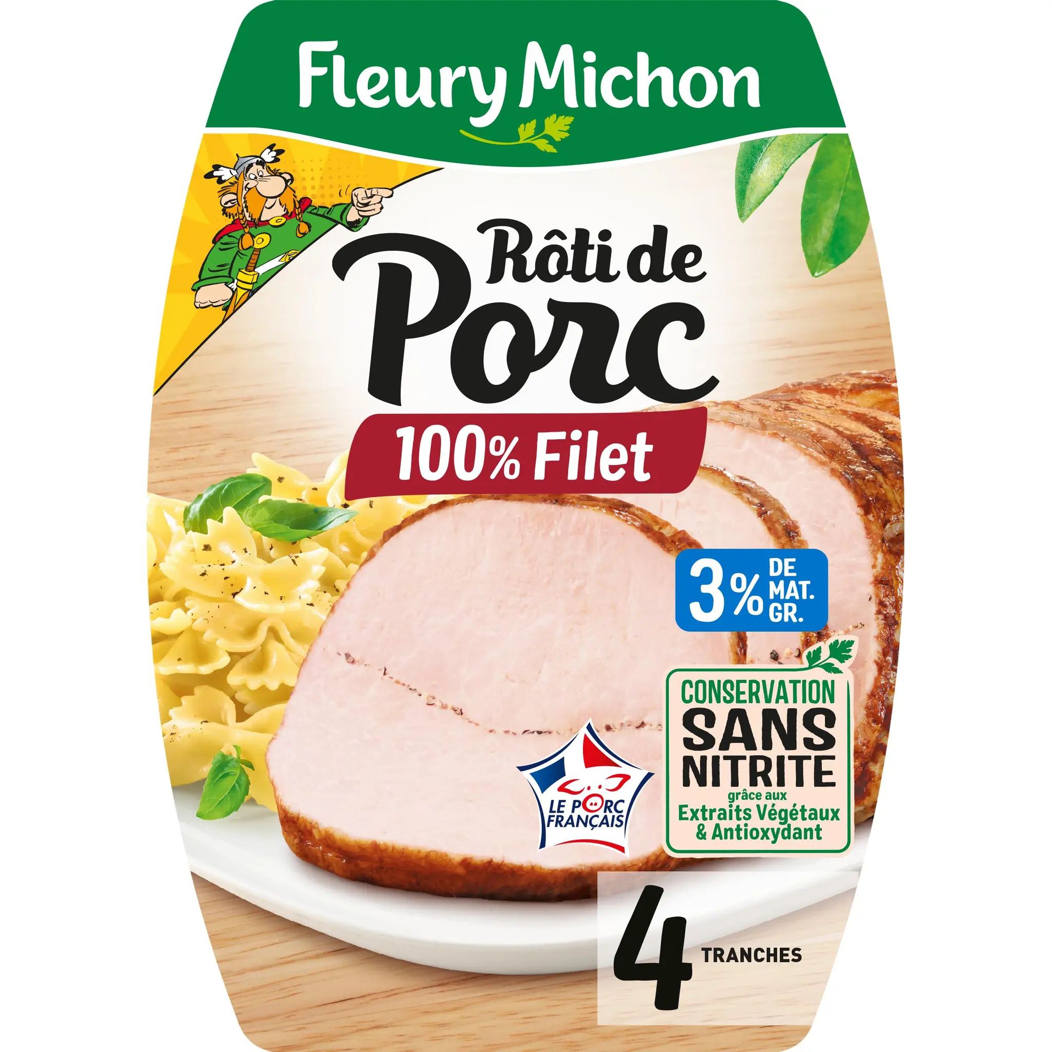 FLEURY MICHON Rôti de porc sans nitrites