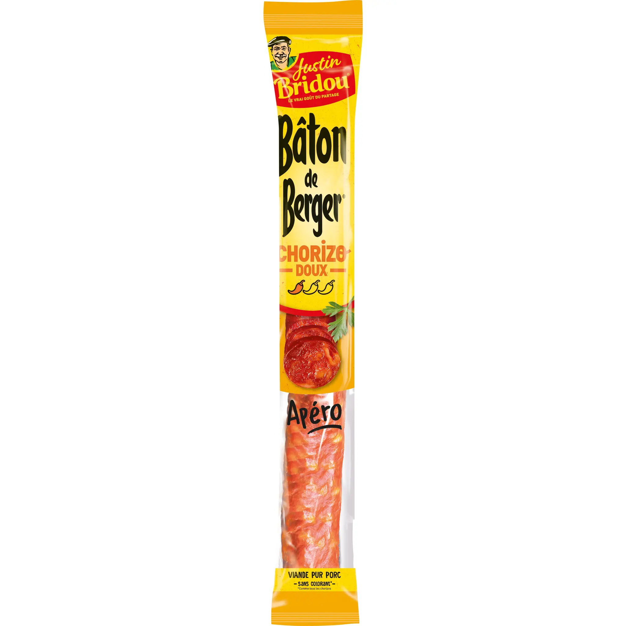 JUSTIN BRIDOU Bâton de Berger chorizo doux