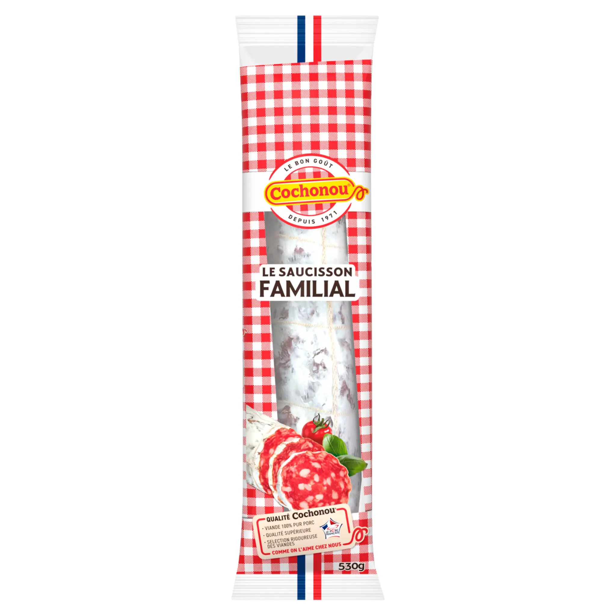COCHONOU Saucisson sec familial pur porc