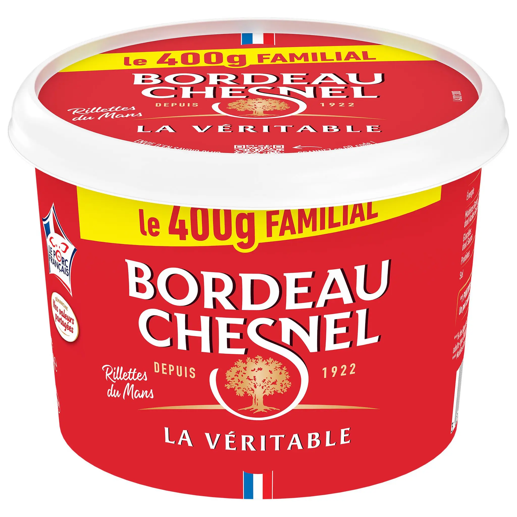 BORDEAU CHESNEL La véritable rillettes du Mans