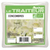 AUCHAN LE TRAITEUR Concombres au fromage blanc bio