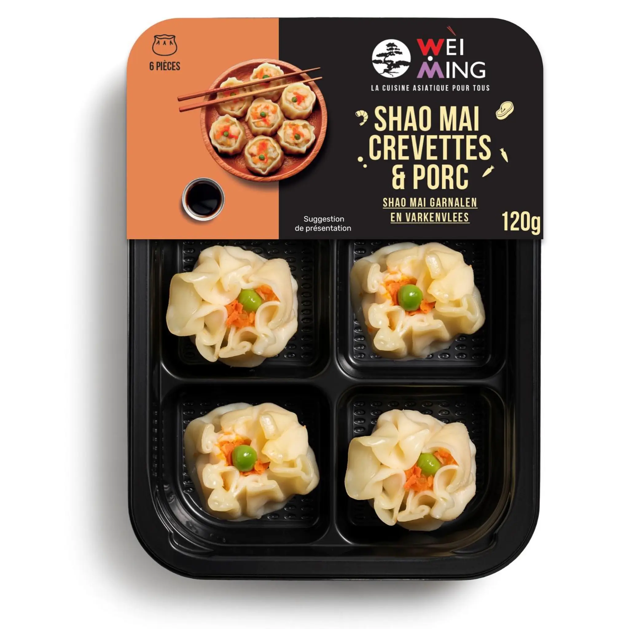 WEI MING Shao Maï aux crevettes et porc