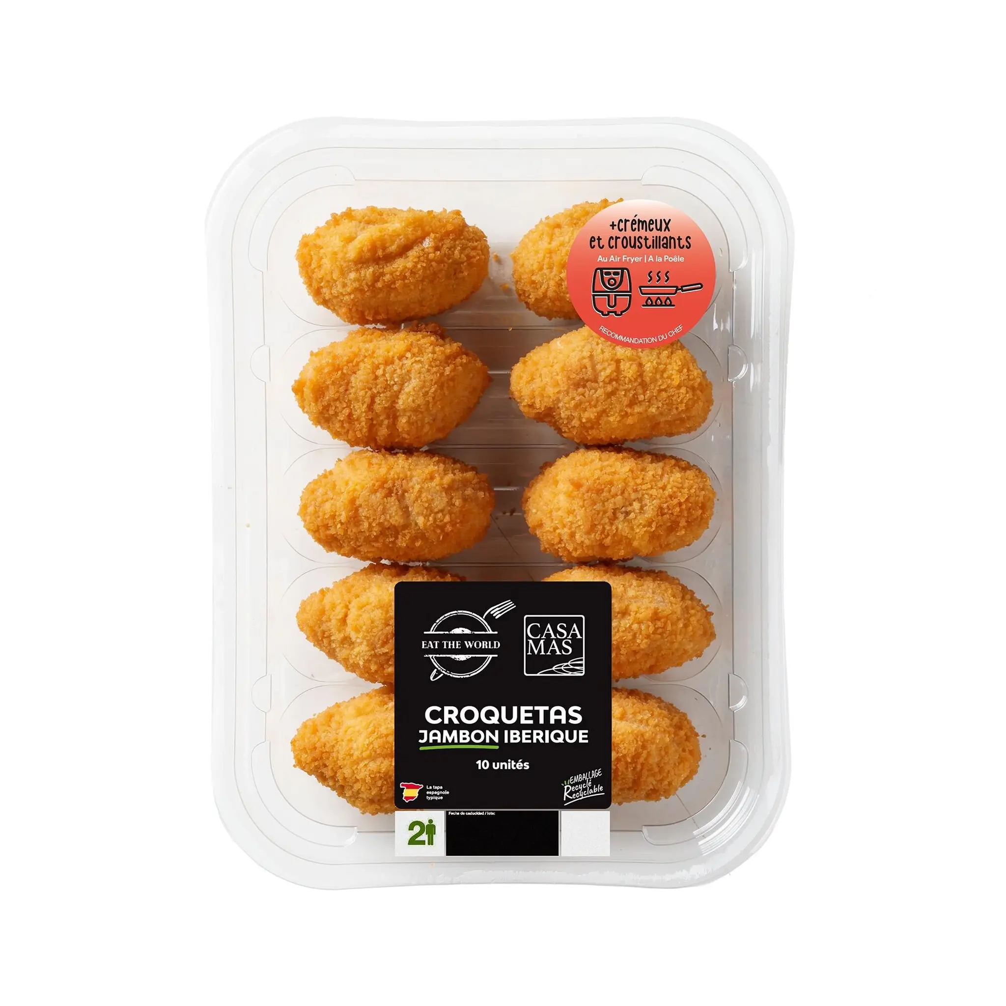 EAT THE WORLD Croquettes jambon ibérique