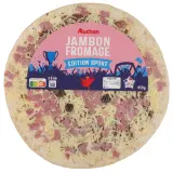 AUCHAN Pizza au jambon et au fromage