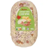 AUCHAN Mini pizza chèvre et lardons fumés