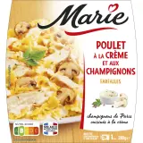 MARIE Poulet à la crème et aux champignons sans couverts