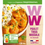 WW Poulet tikka massala et riz basmati