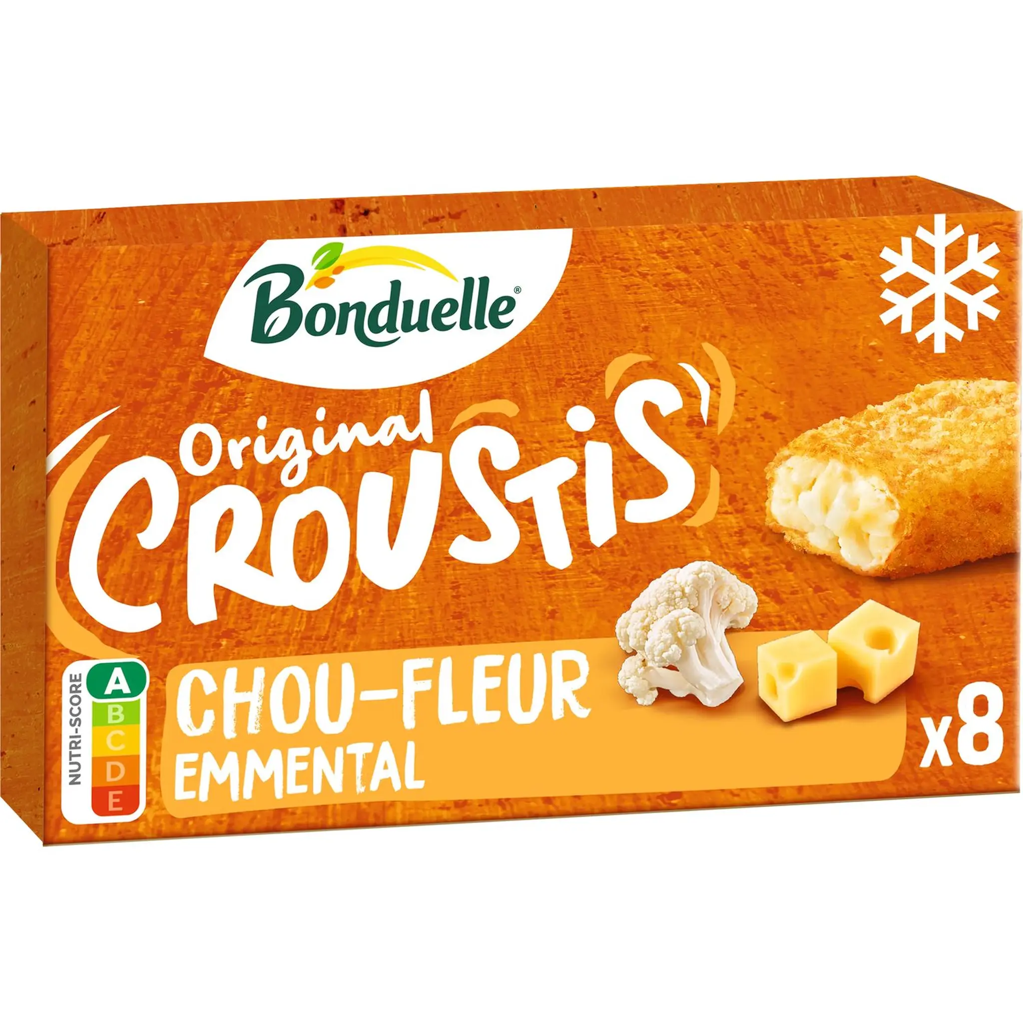 BONDUELLE Mini croustis chou-fleur emmental