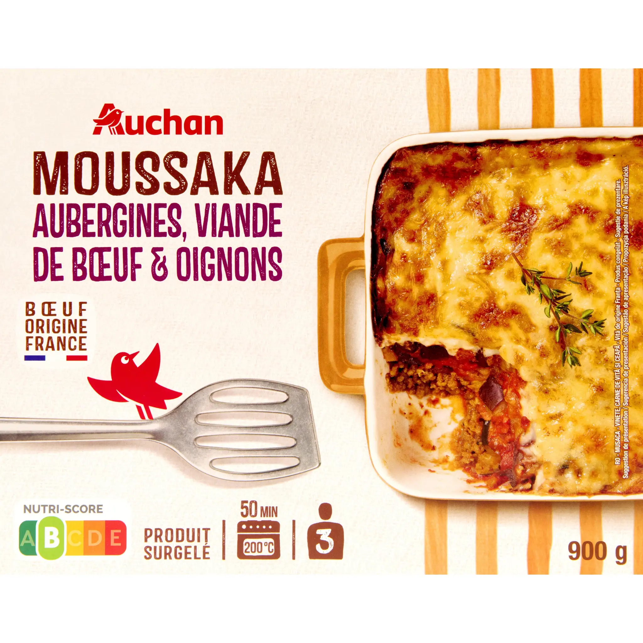 AUCHAN Moussaka boeuf