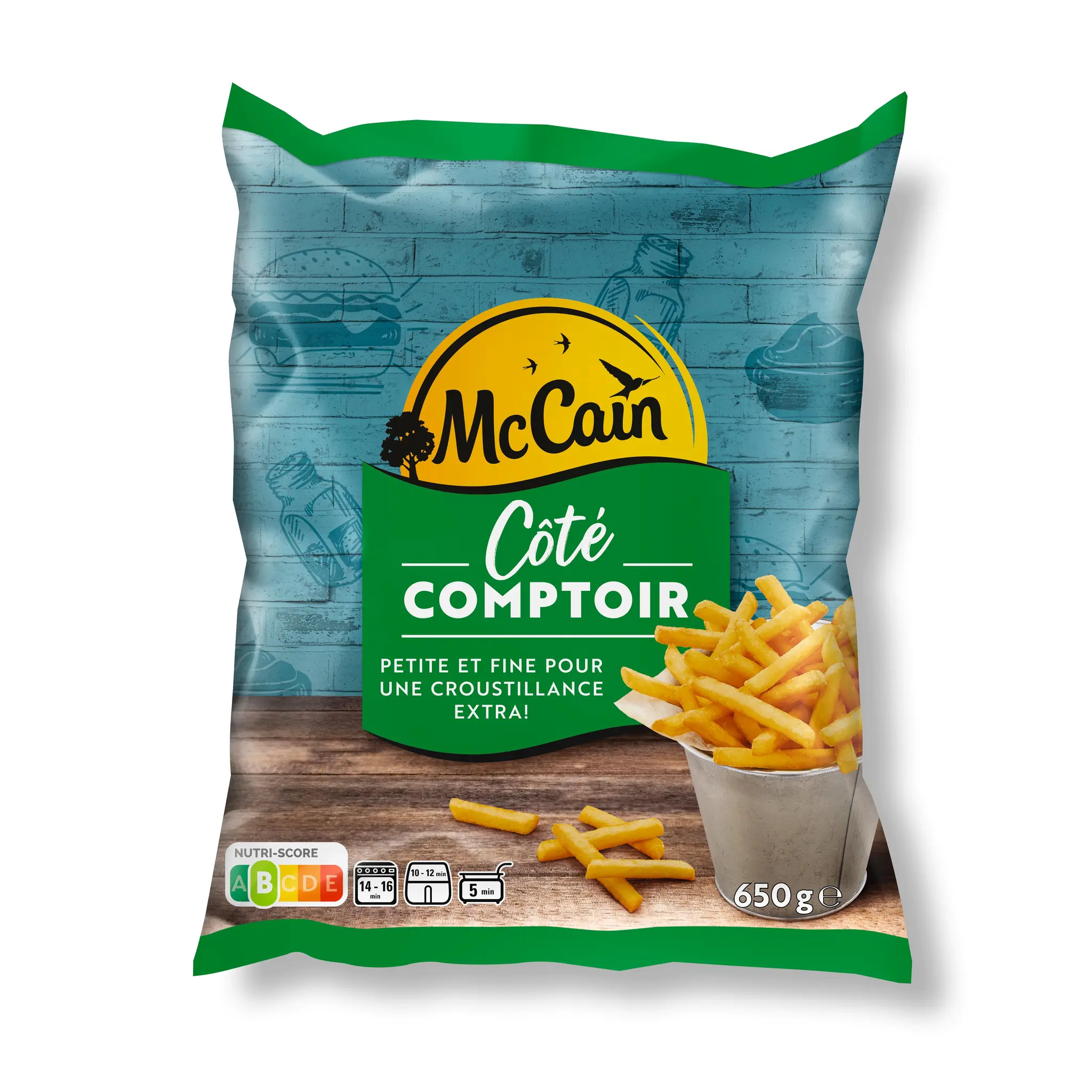 MCCAIN Côté comptoir - Frites fines et croustillantes
