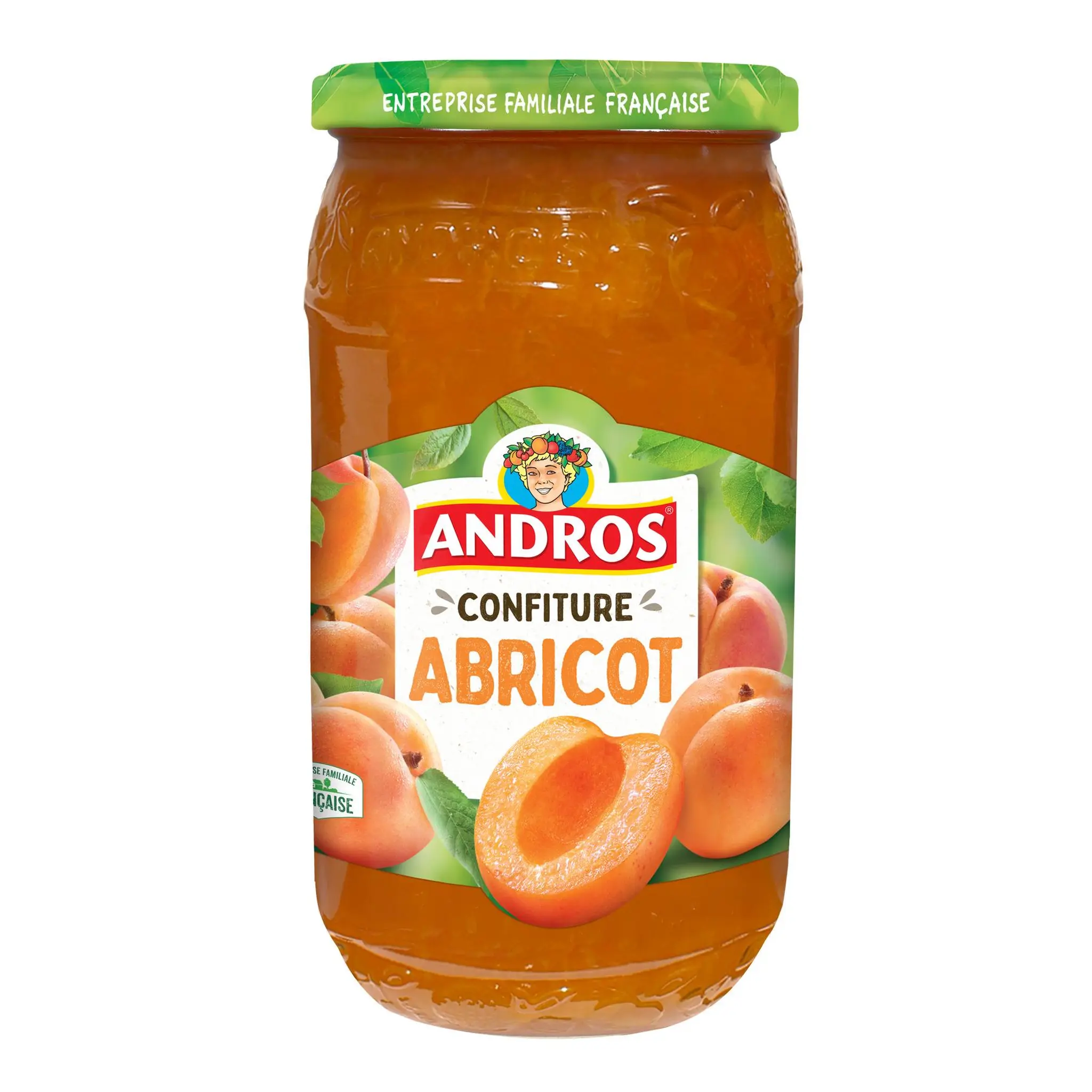 ANDROS Confiture extra d'abricots