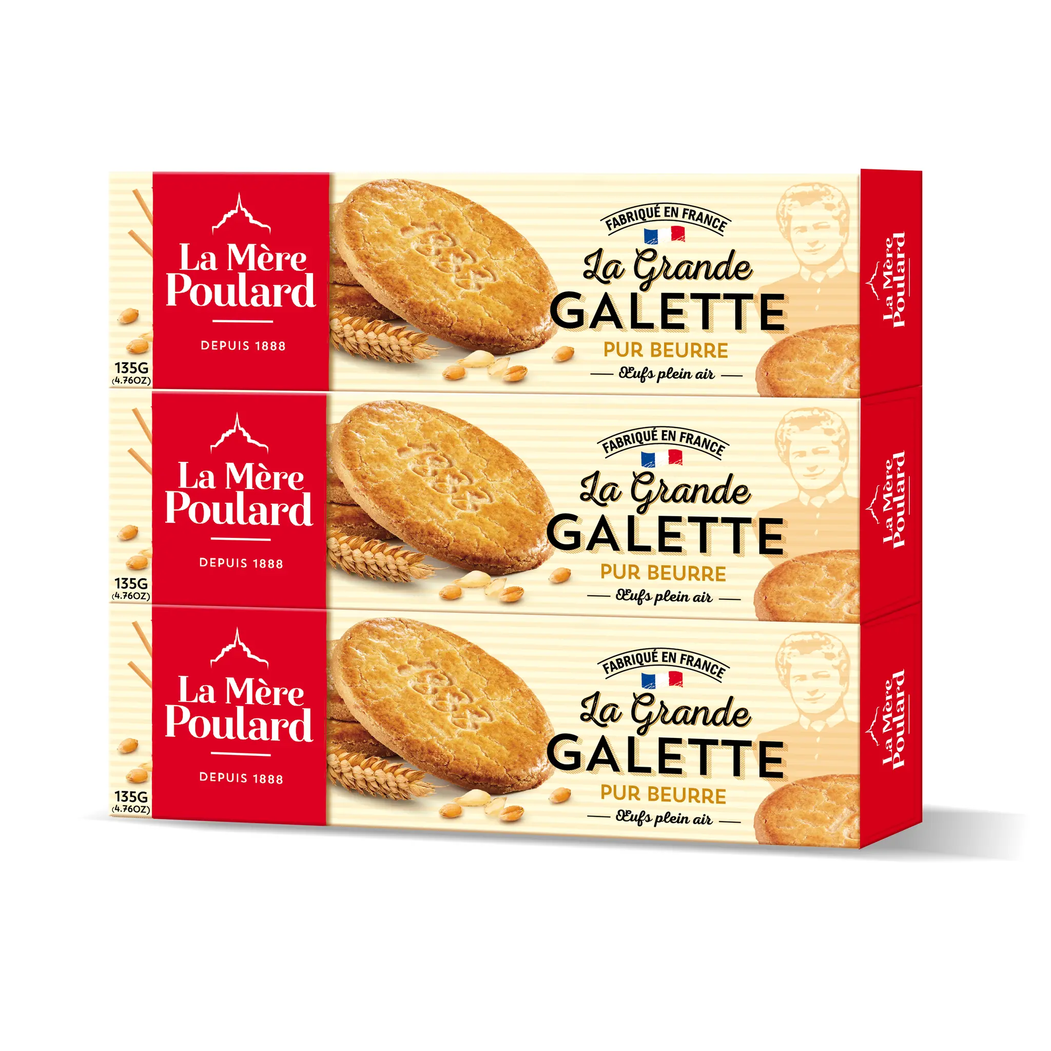 LA MERE POULARD Grande galette pur beurre