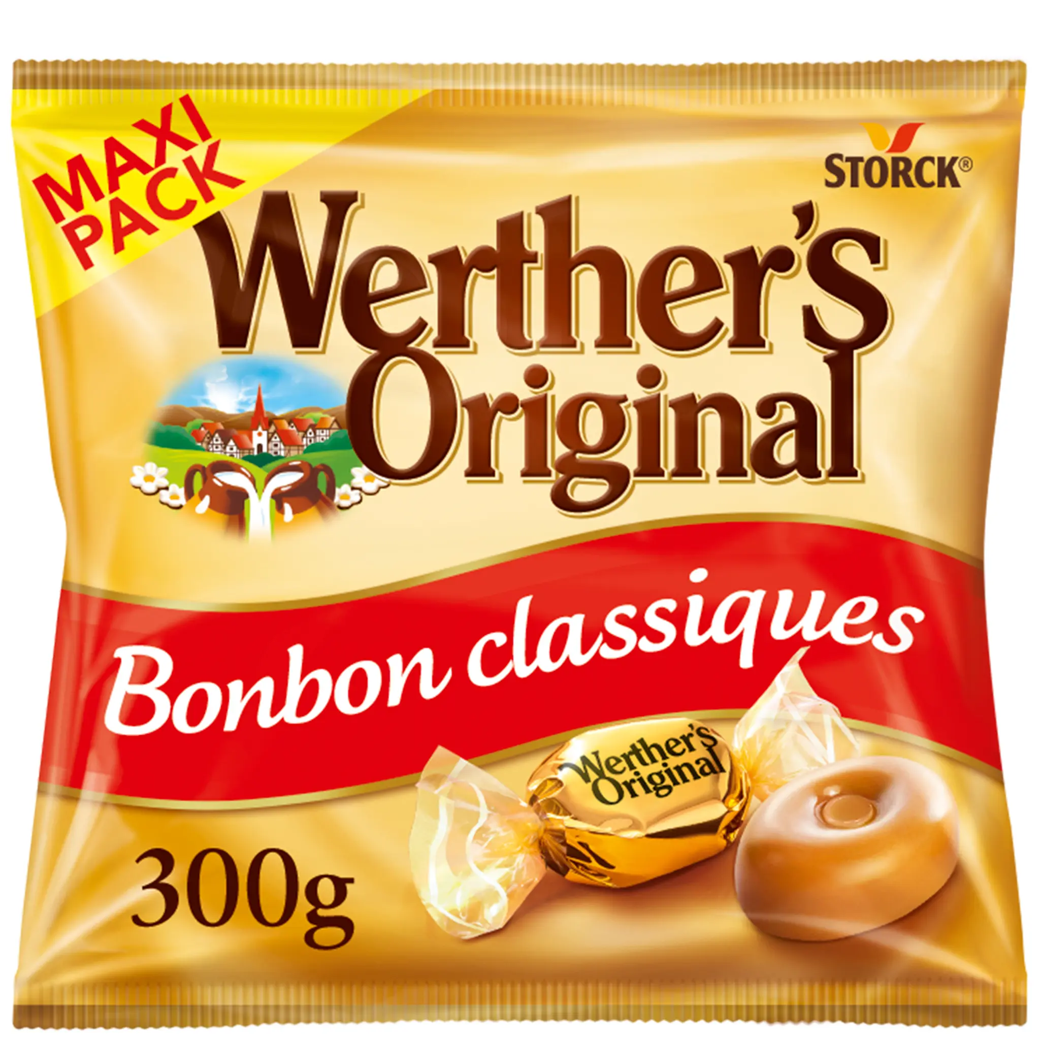 WERTHER'S Original Bonbons durs à la crème et au beurre sachet
