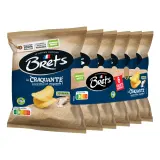 BRETS Chips nature la Craquante au sel de Guérande en sachets individuels