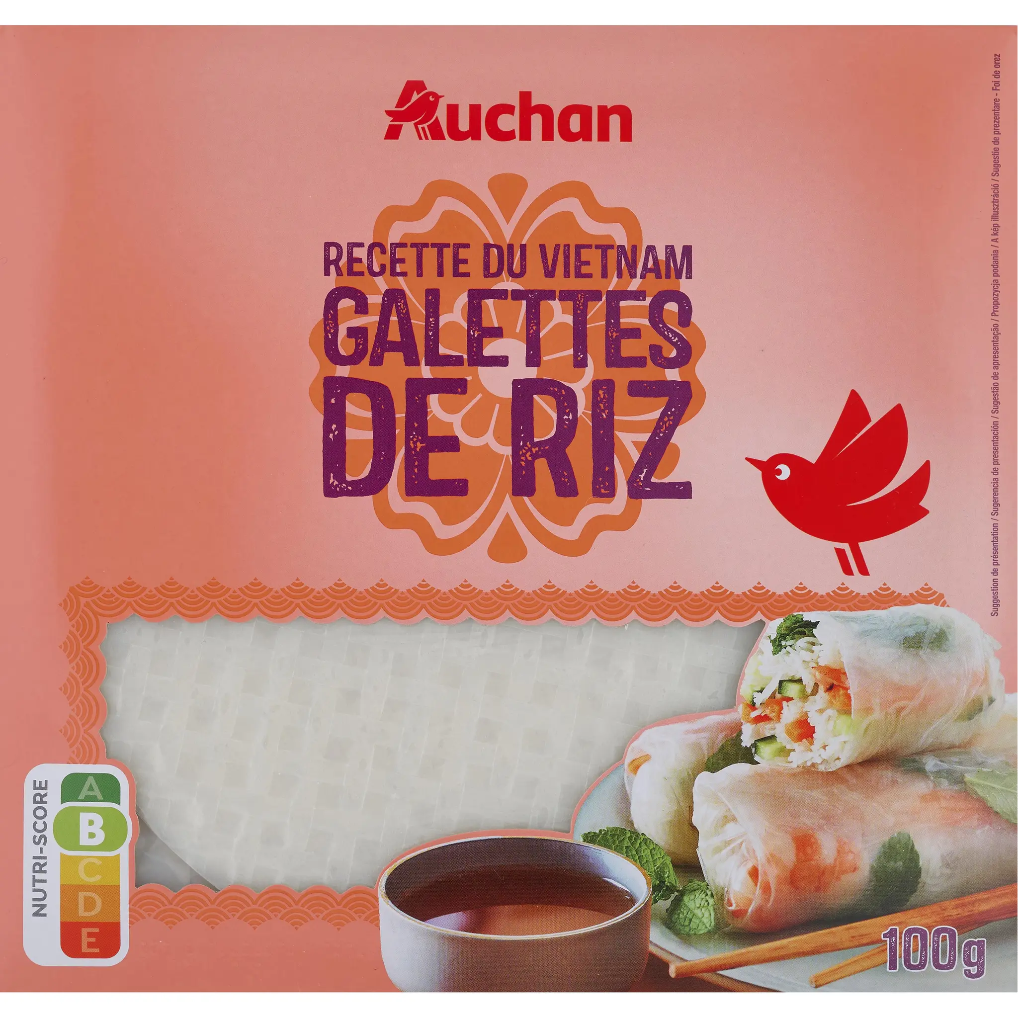 AUCHAN Galettes de riz