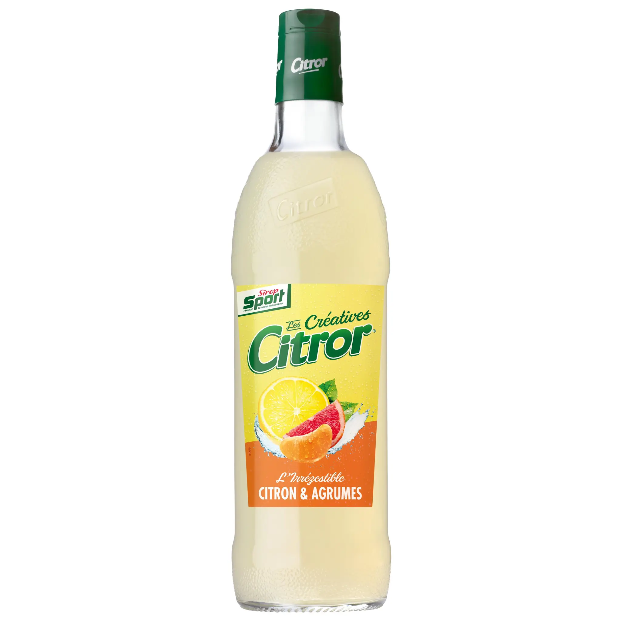 CITROR Les Créatives Sirop de citron et agrumes L'Irrézestible