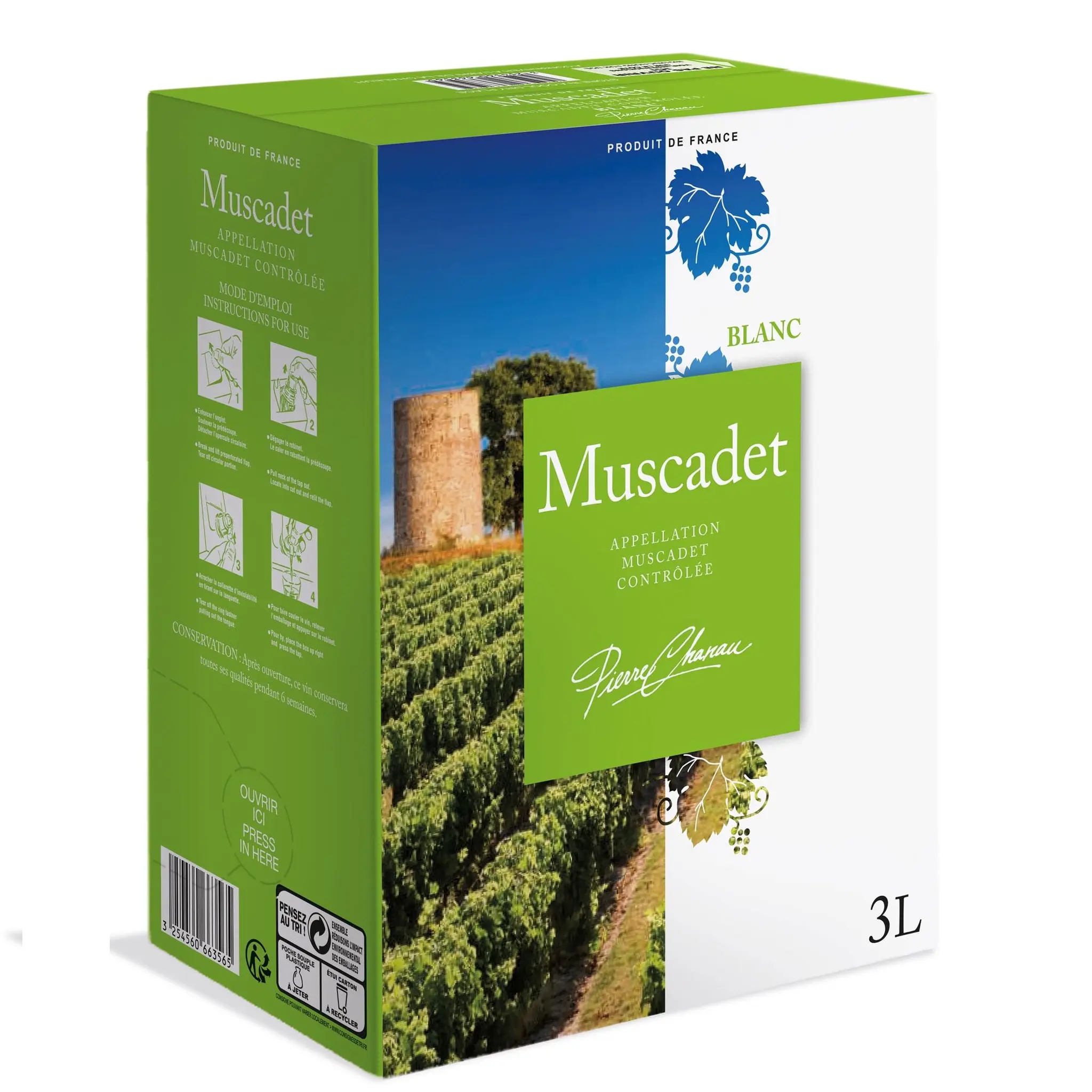 PIERRE CHANAU AOP Muscadet blanc