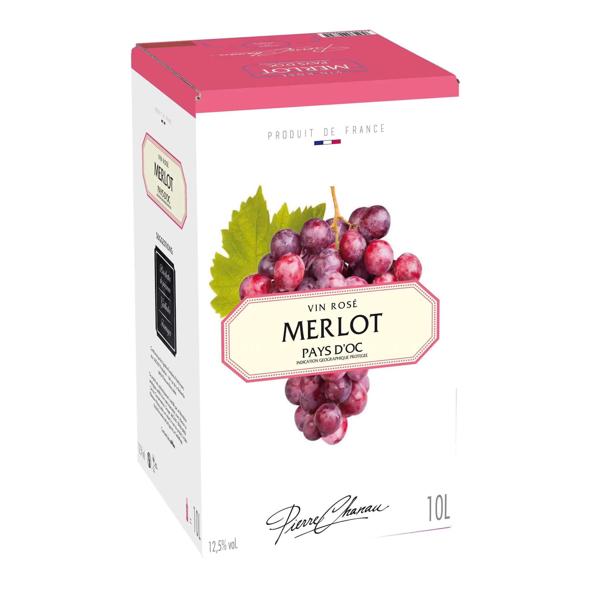 PIERRE CHANAU IGP Pays-d'Oc Merlot rosé