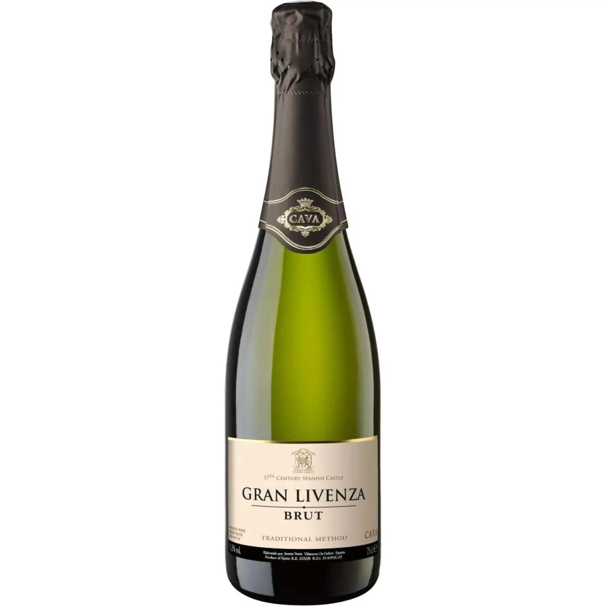 Vin effervescent cava grand livenza brut