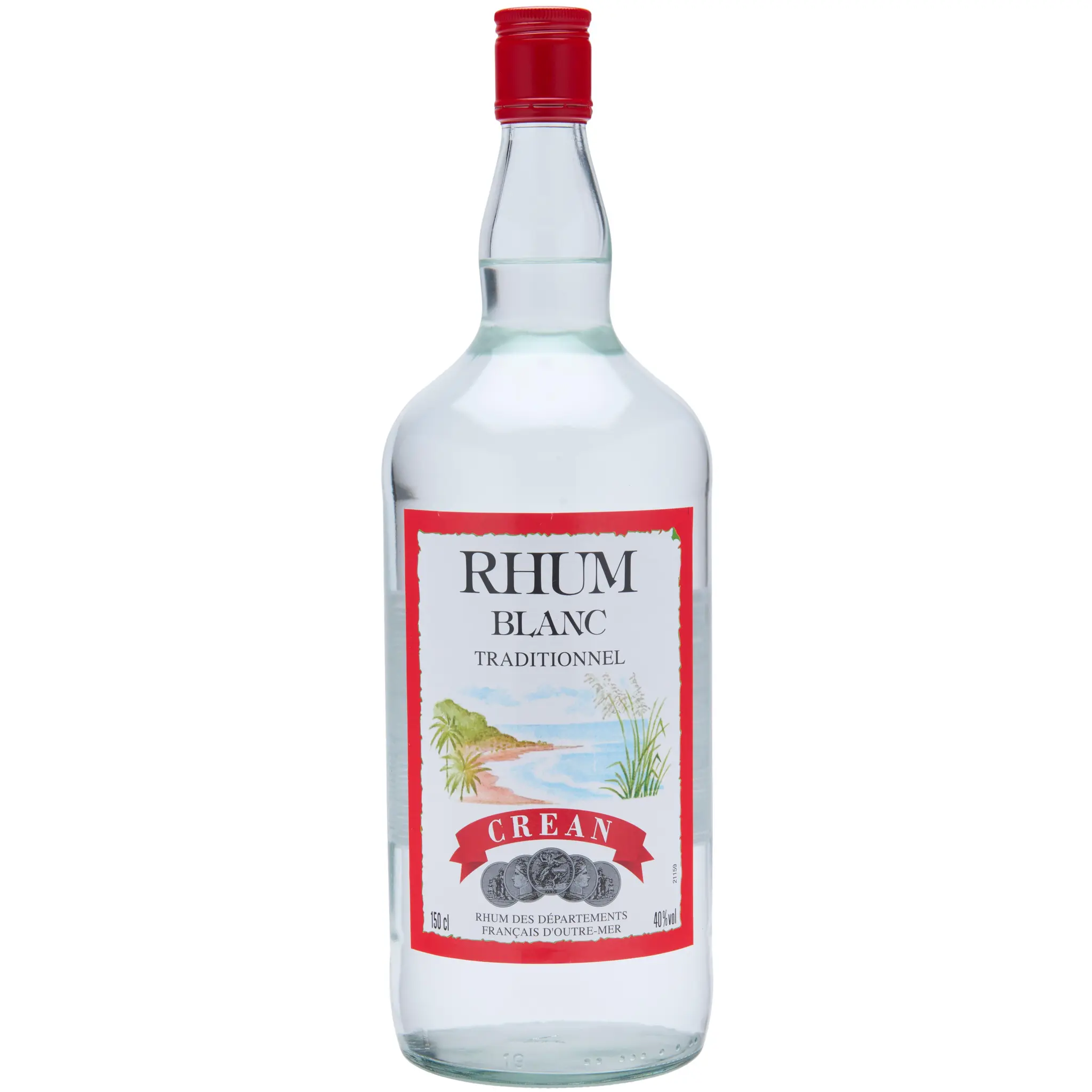 CREAN Rhum blanc traditionnel 40%