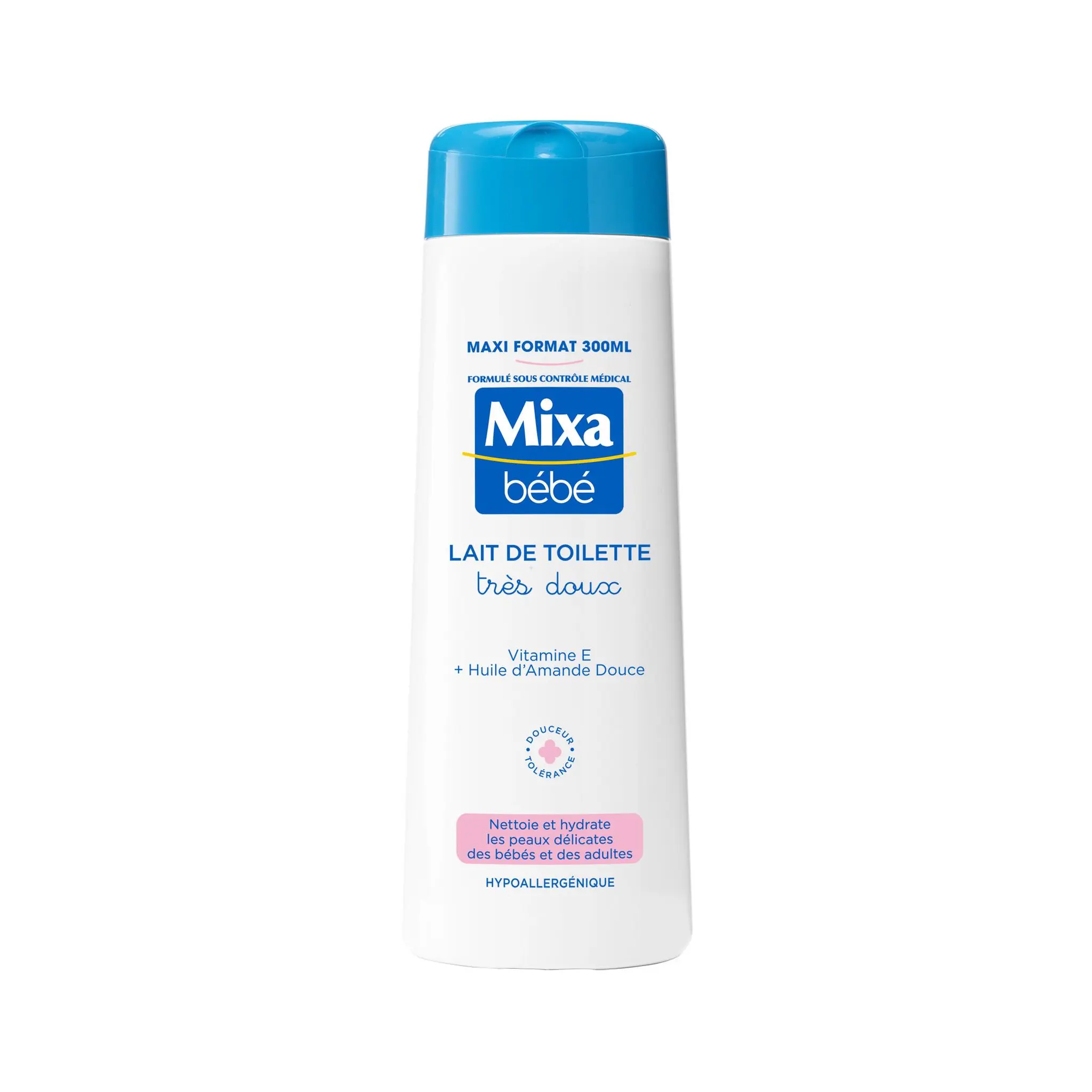 MIXA BEBE Lait de toilette très doux hypoallergénique