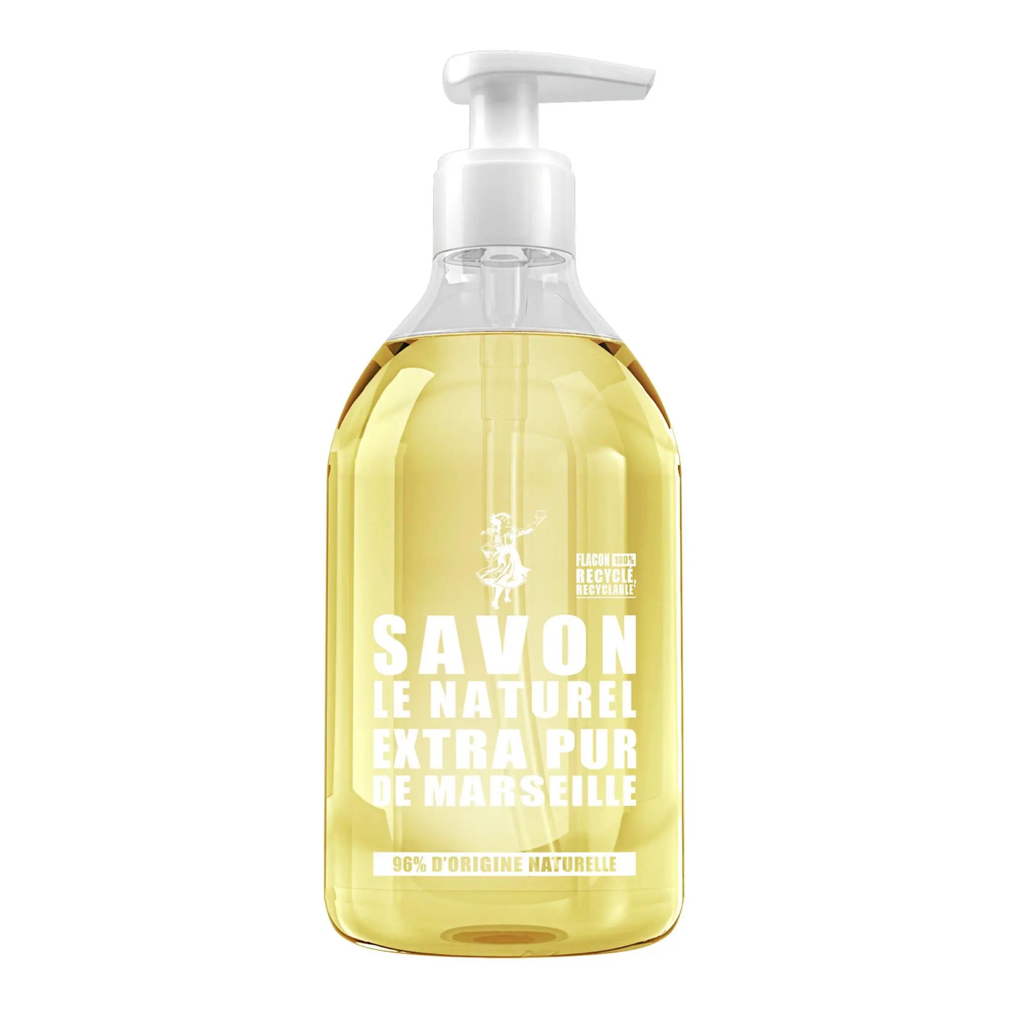 SAVON LE NATUREL Savon liquide mains extra pur de Marseille