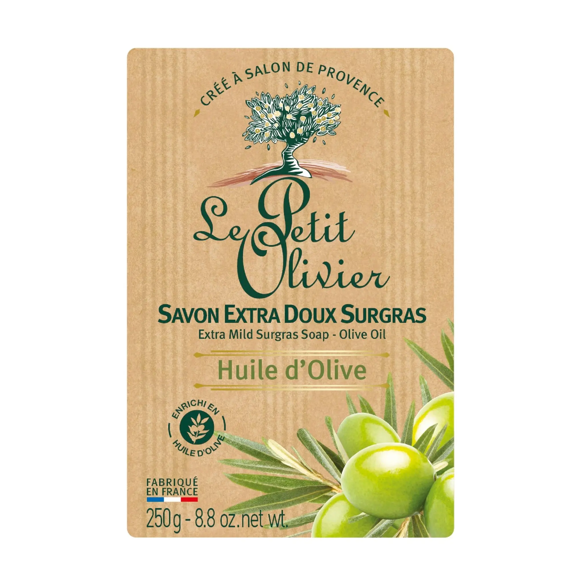 LE PETIT OLIVIER Savon extra doux surgras à l'huile d'olive