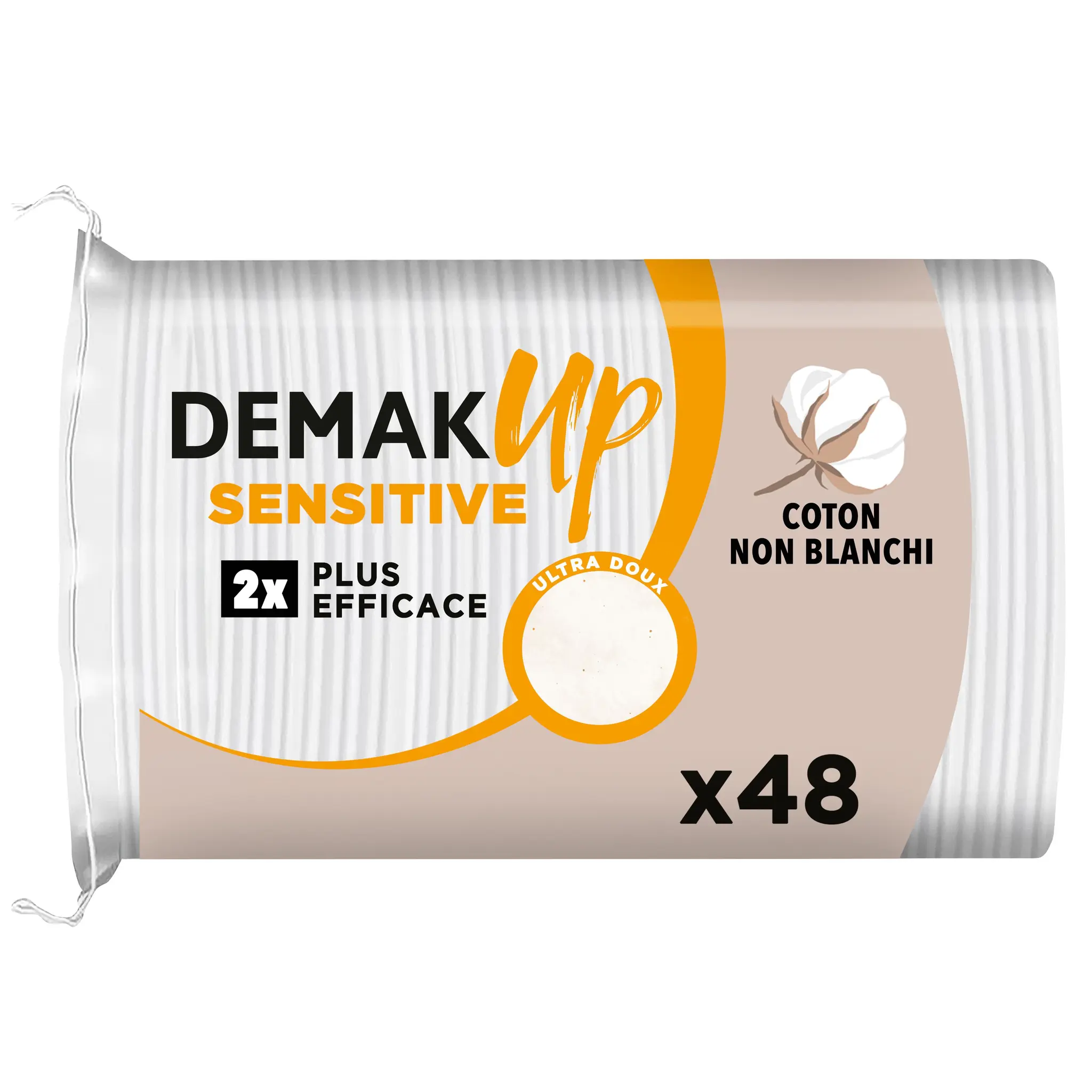 DEMAK'UP Sensitive Cotons ovales à démaquiller